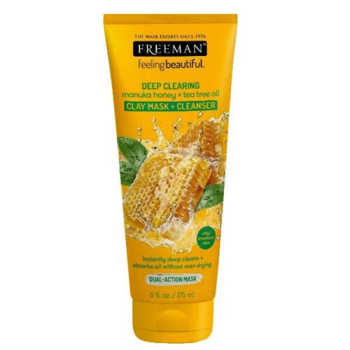 Freeman deep clearing manuka honey with tea tree clay mask 15ml