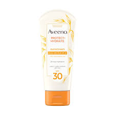 Aveeno Protect + Hydrate Moisturizing Body Sunscreen Lotion SPF30 88ml