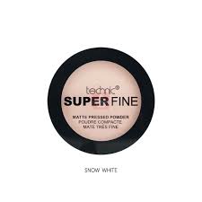 Technic Superfine Matte Pressed Powder - Snow White - 10g