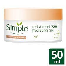 Simple Rest & Reset Hydrating Gel 50ml