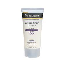 Neutrogena Ultra Sheer Dry Touch Sunscreen Lotion SPF 55 147ml