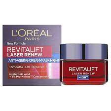 Loreal Revitalift Laser Renew Anti Ageing Cream Mask 50ml