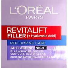 Loreal Paris Skin Revitalift Filler Renew Night Cream 50ml