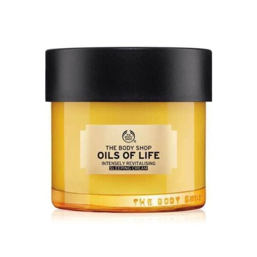The Body Shop Oils Of Life Intensely Revitalising Sleeping Cream