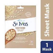 St. Ives Soothing Sheet Mask with Oatmeal